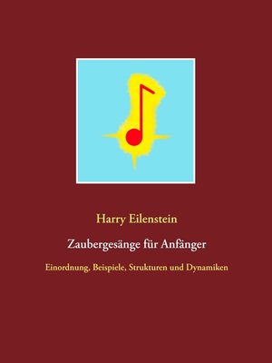 cover image of Zaubergesänge für Anfänger